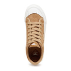 Cheery Tan Corduroy Trainers