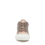 Cheery Dusty Rose Corduroy Trainers