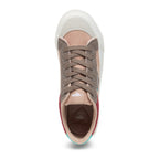 Cheery Dusty Rose Corduroy Trainers