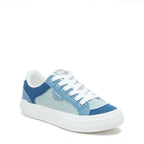 Cheery Coastal Blue Colour Block Trainers