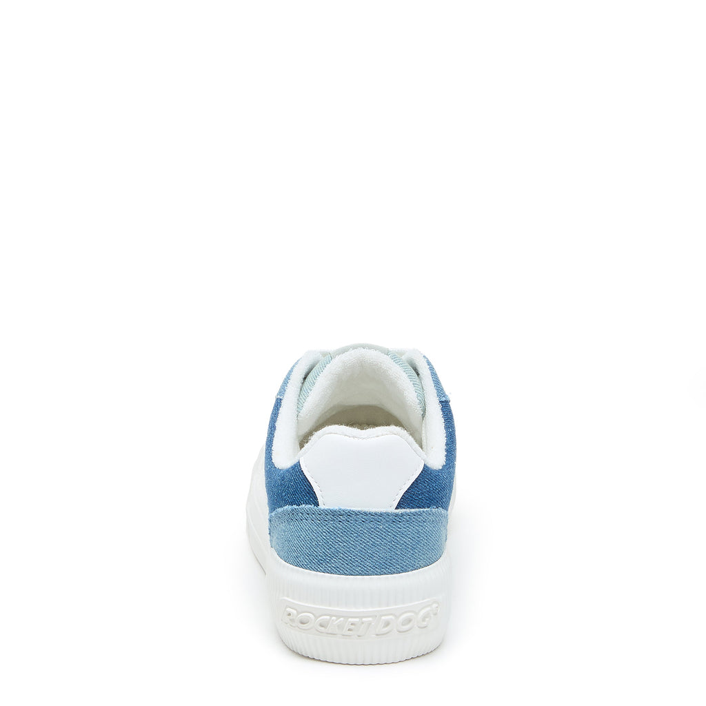 Cheery Coastal Blue Colour Block Trainers