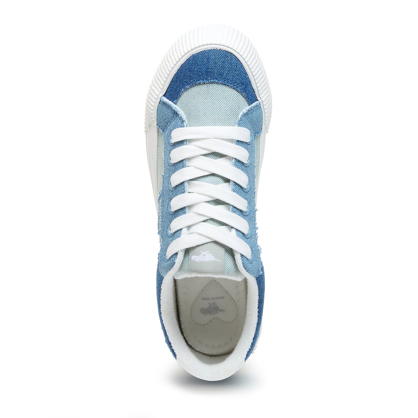 Cheery Coastal Blue Colour Block Trainers