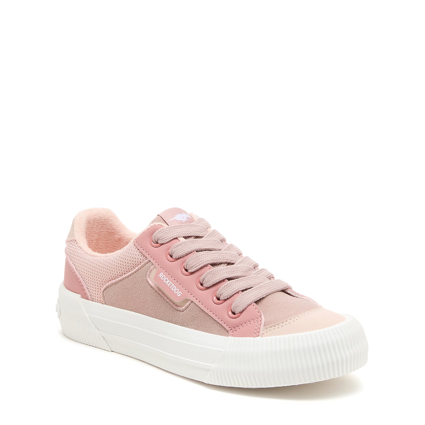 Cheery Mauve Colour Block Trainers