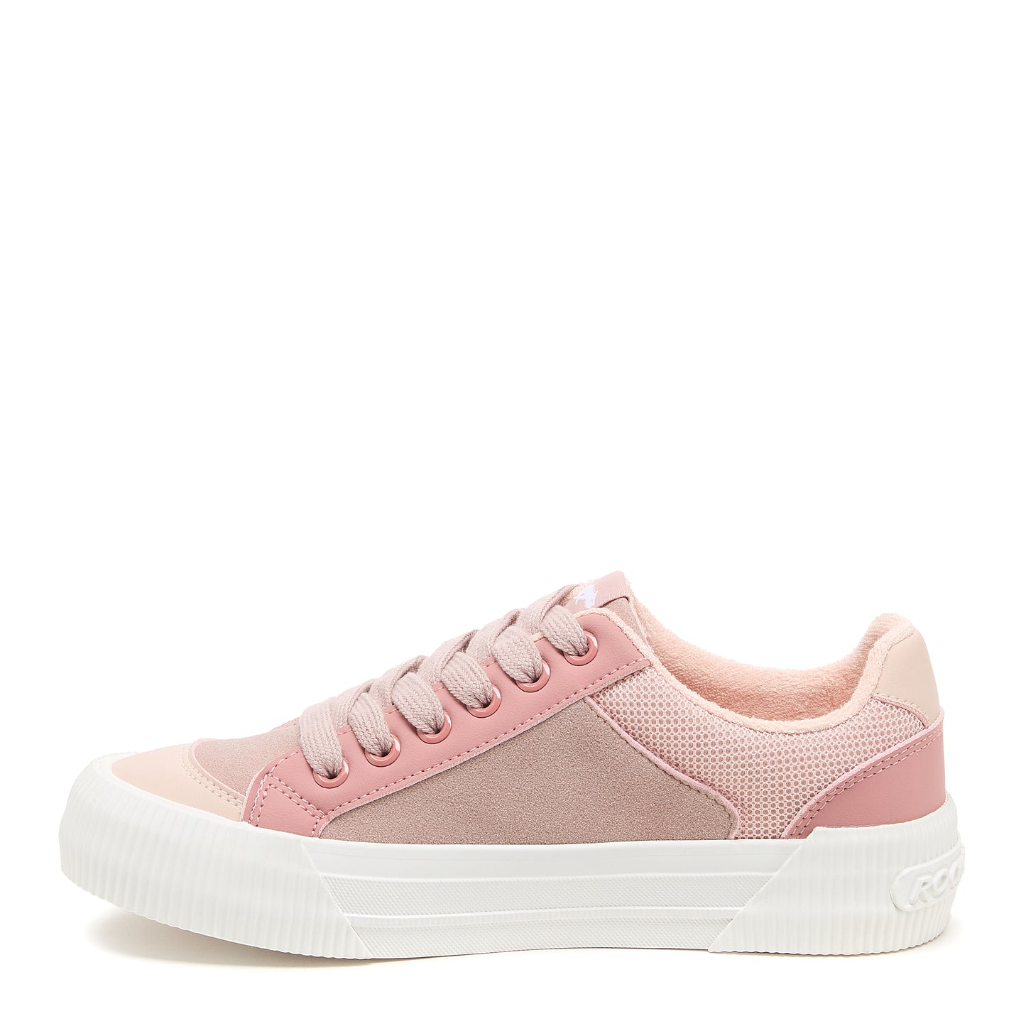 Cheery Mauve Colour Block Trainers