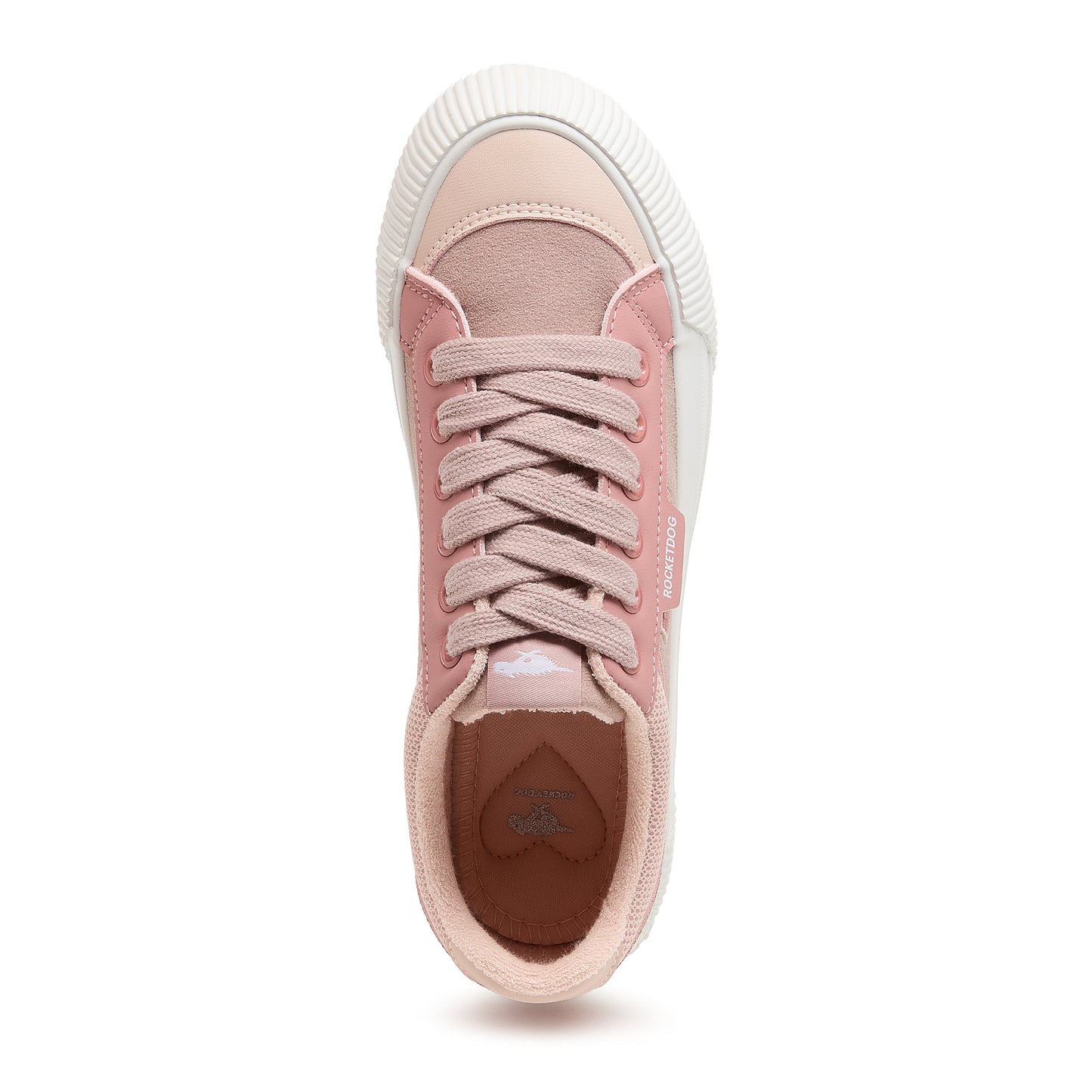 Cheery Mauve Colour Block Trainers