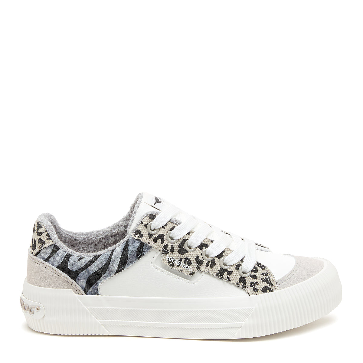 Cheery Animal Print Block Trainers