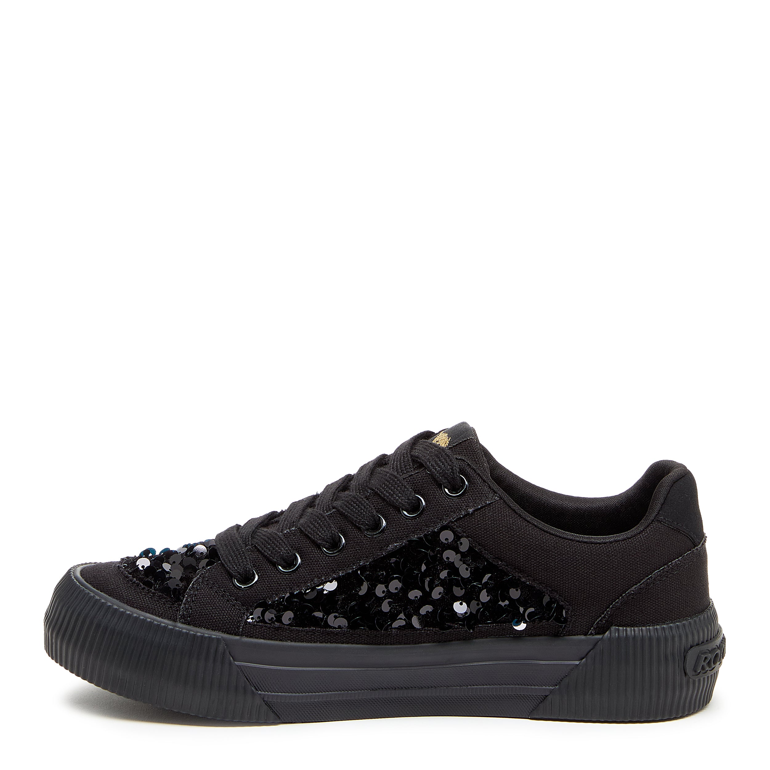 Rocket Dog Women's Cheery Black Sequin Trainers – Rocket Dog UK