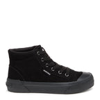 Cheery Black Corduroy High-top Trainers