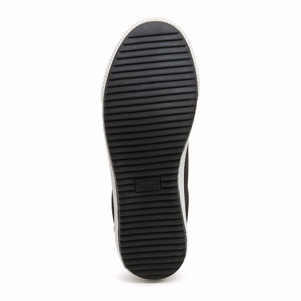 Cheery Black Low Profile Trainer