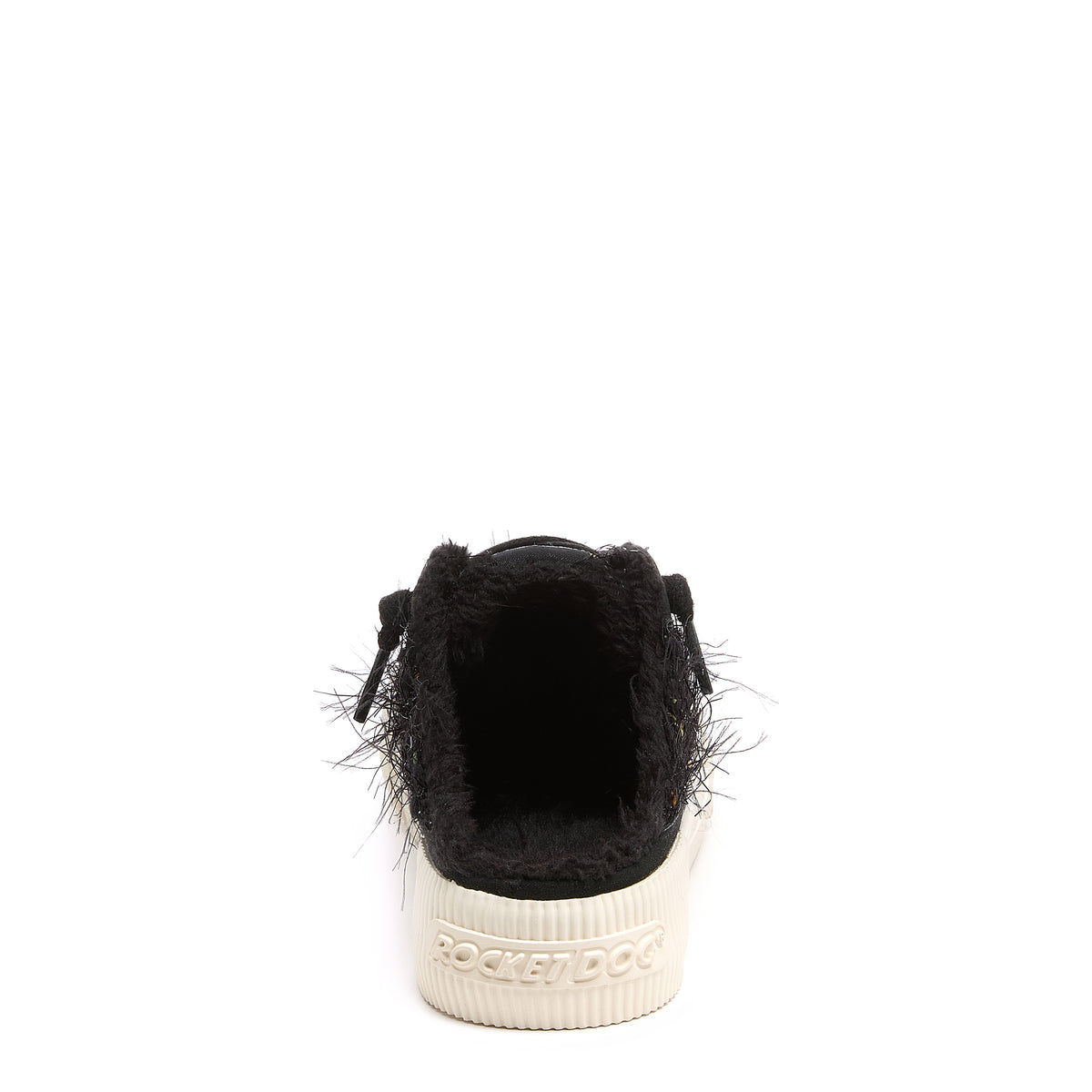 Cheery Black Multi Mule Trainers