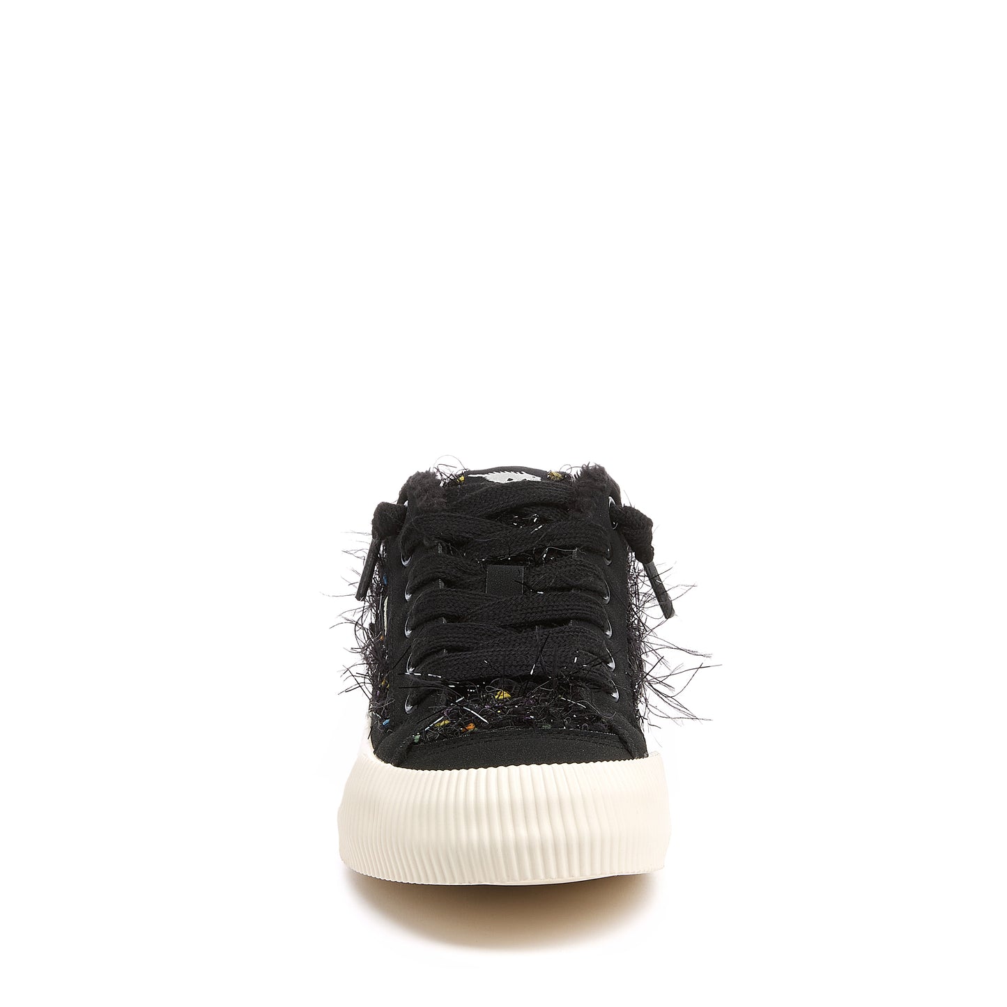 Cheery Black Multi Mule Trainers