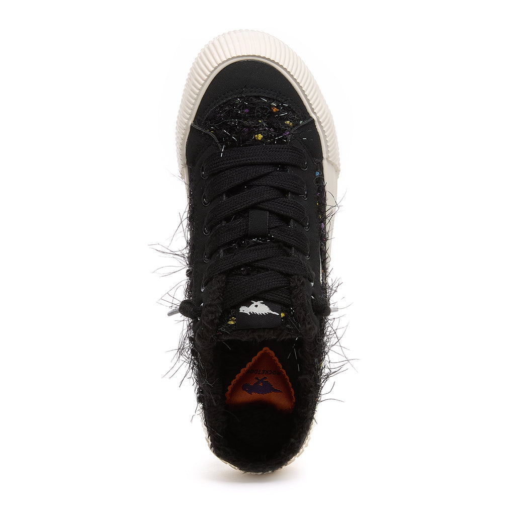 Top-down view of the Cheery black multi mule trainer