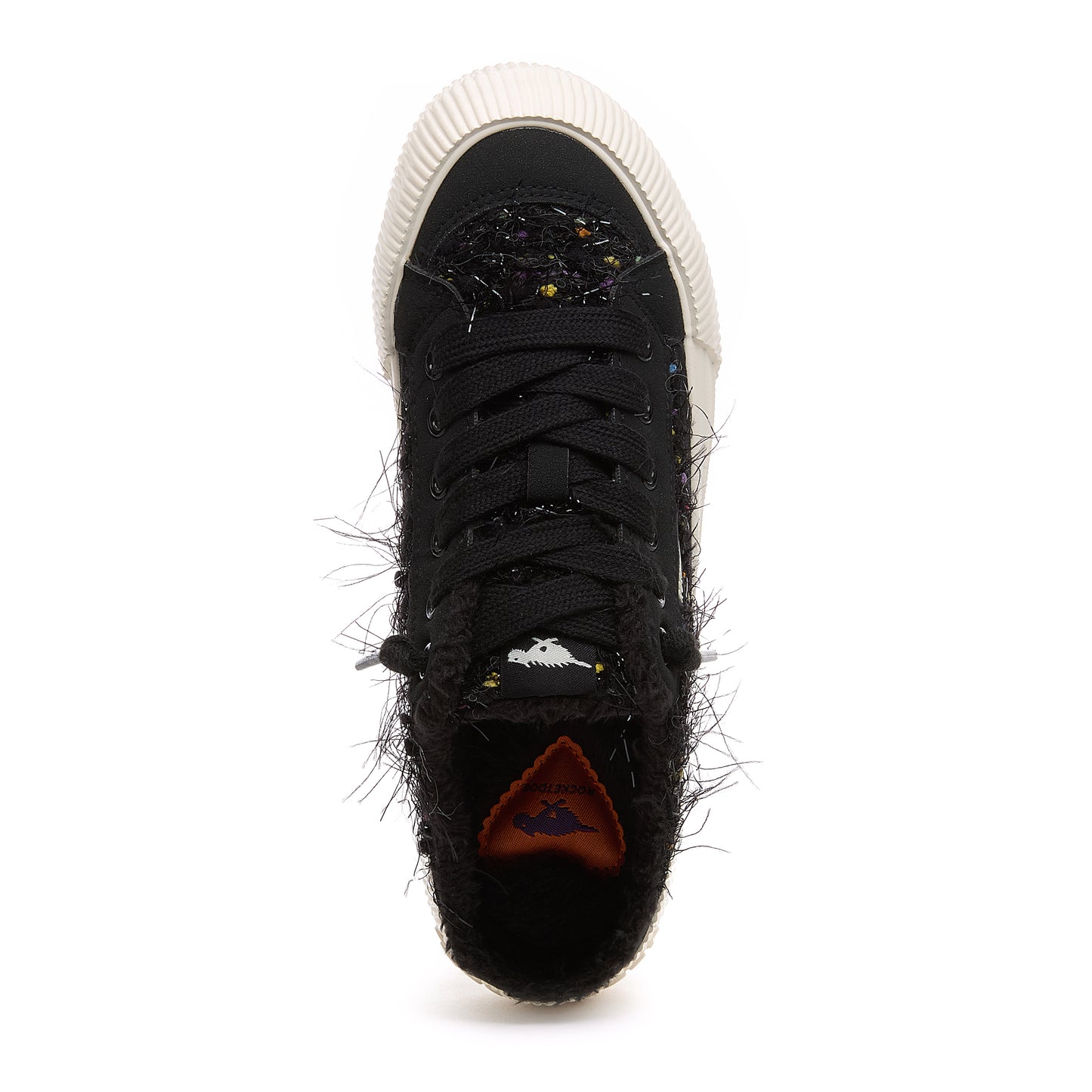 Cheery Black Multi Mule Trainers