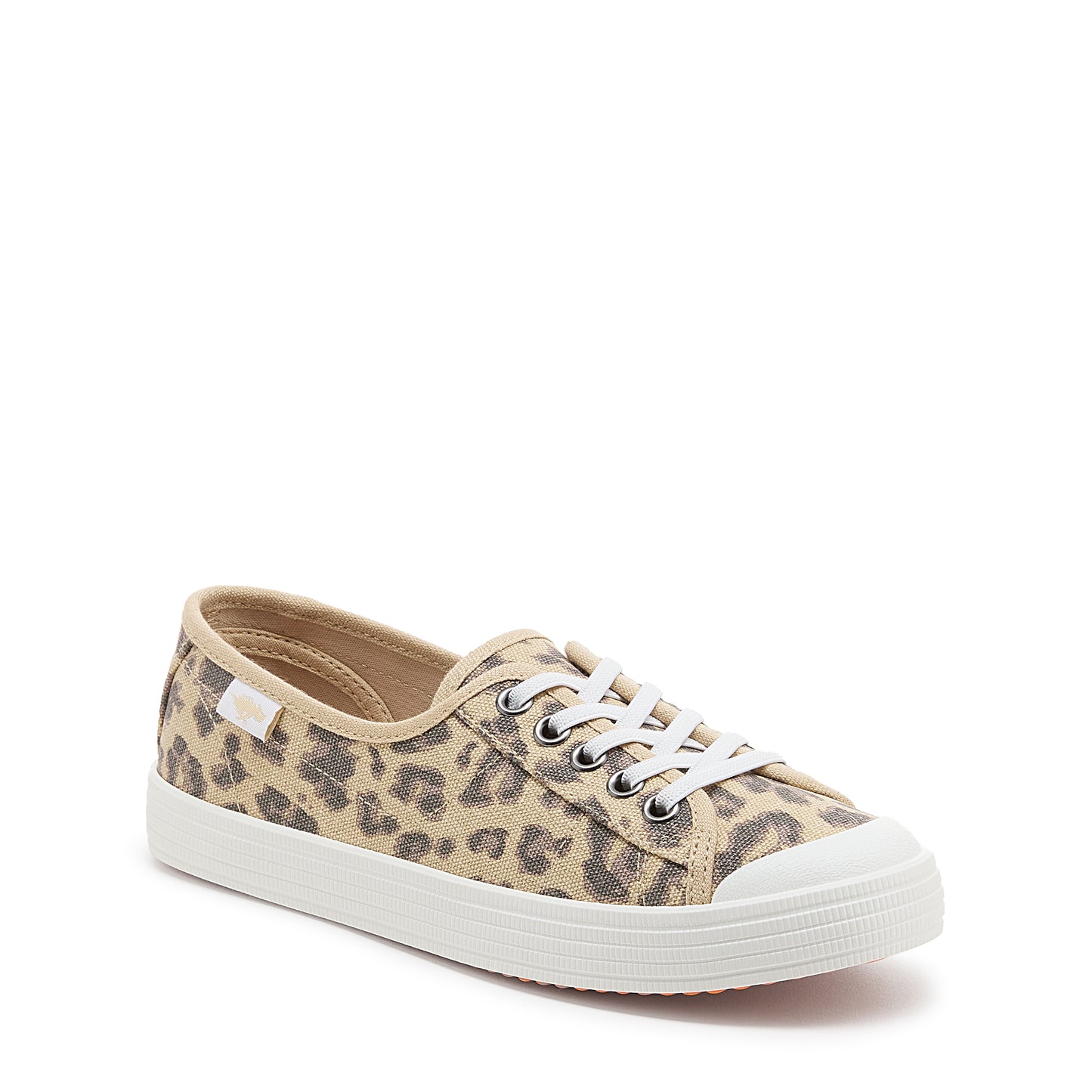 Chow Chow Tan Leopard Print Trainers
