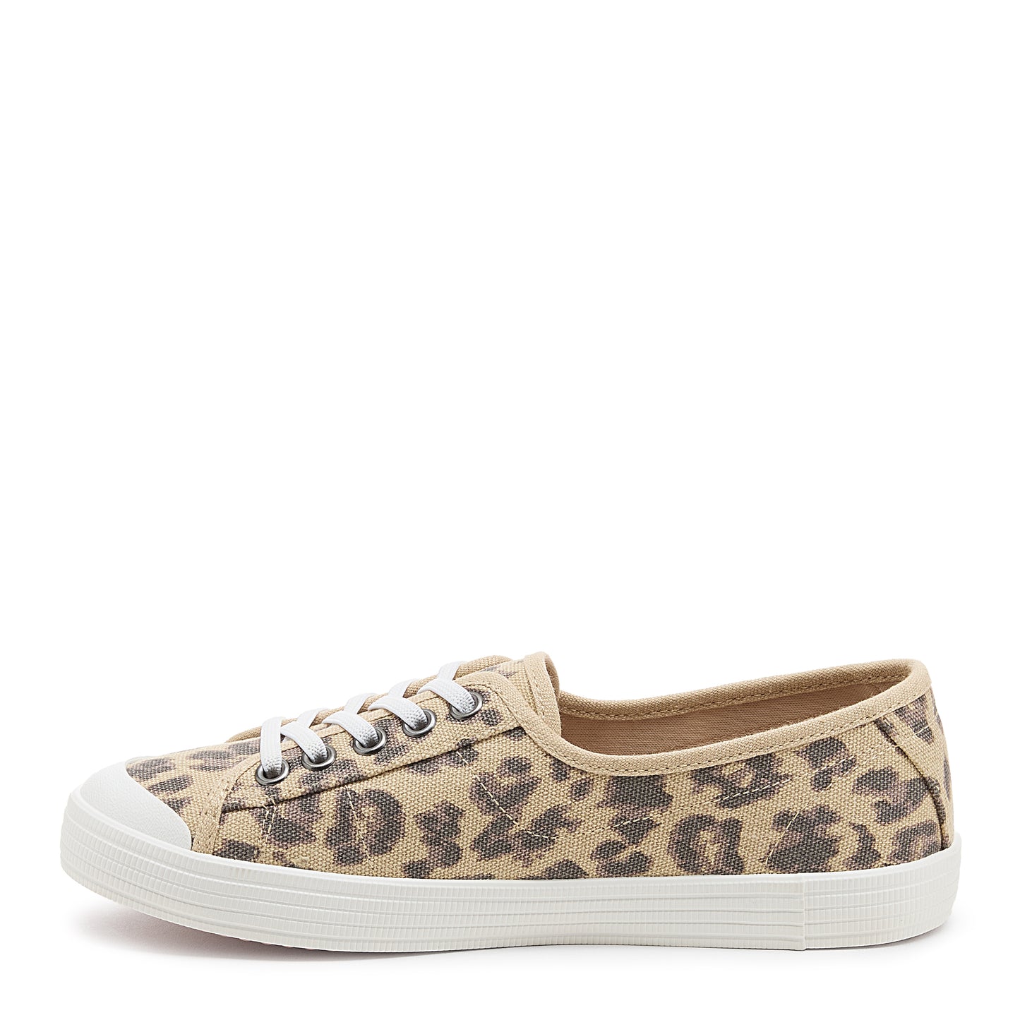 Chow Chow Tan Leopard Print Trainers