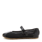 Dally Black Mary Jane Flats