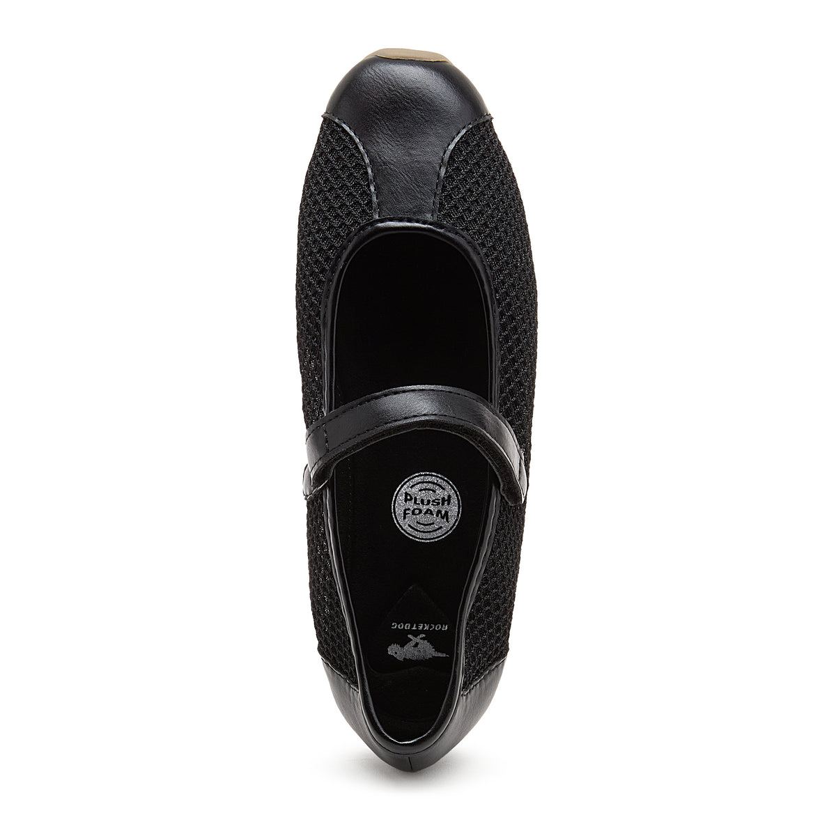 Dally Black Mary Jane Flats
