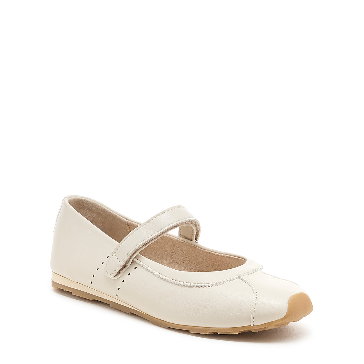 Dally Off White Mary Jane Flats