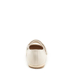 Dally Off White Mary Jane Flats