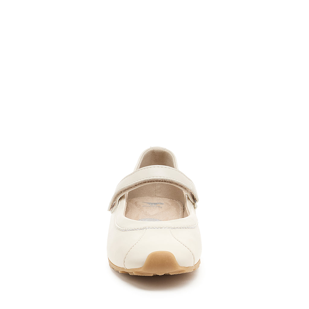 Dally Off White Mary Jane Flats
