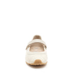 Dally Off White Mary Jane Flats