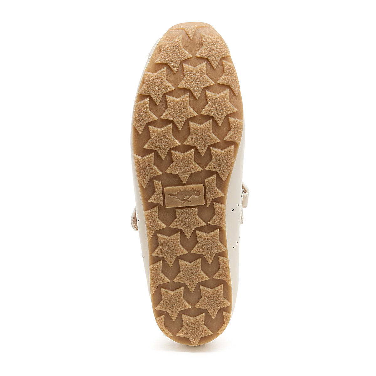 Dally Off White Mary Jane Flats