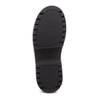 Dean Brown Chunky Boat Shoes, brown casual shoes, sole view showing black tread pattern and Rocket Dog logo
