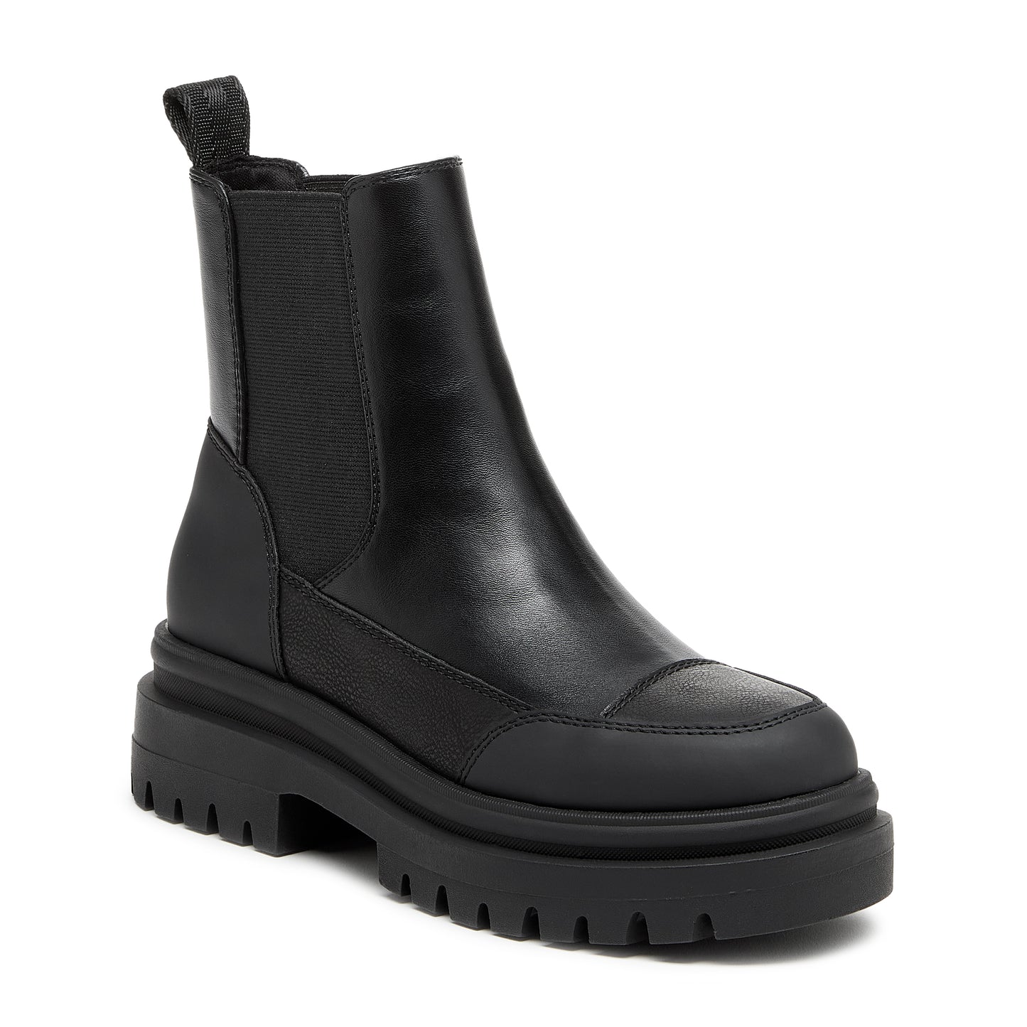 Delta Black Chelsea Boots