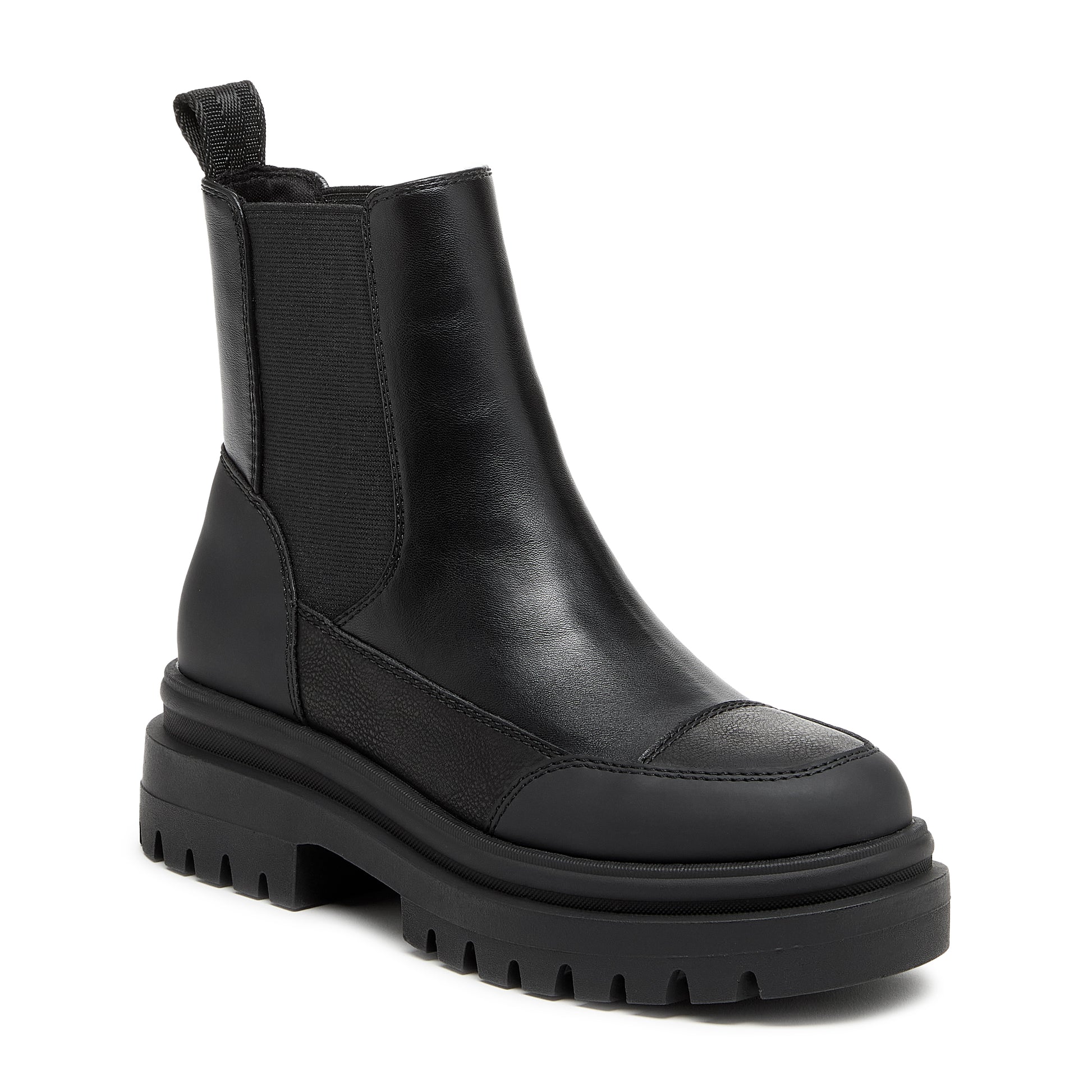 Delta Black Chelsea Boots