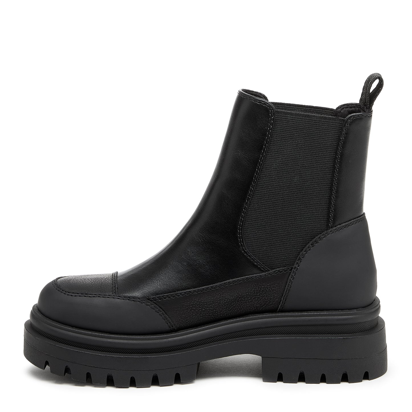 Delta Black Chelsea Boots