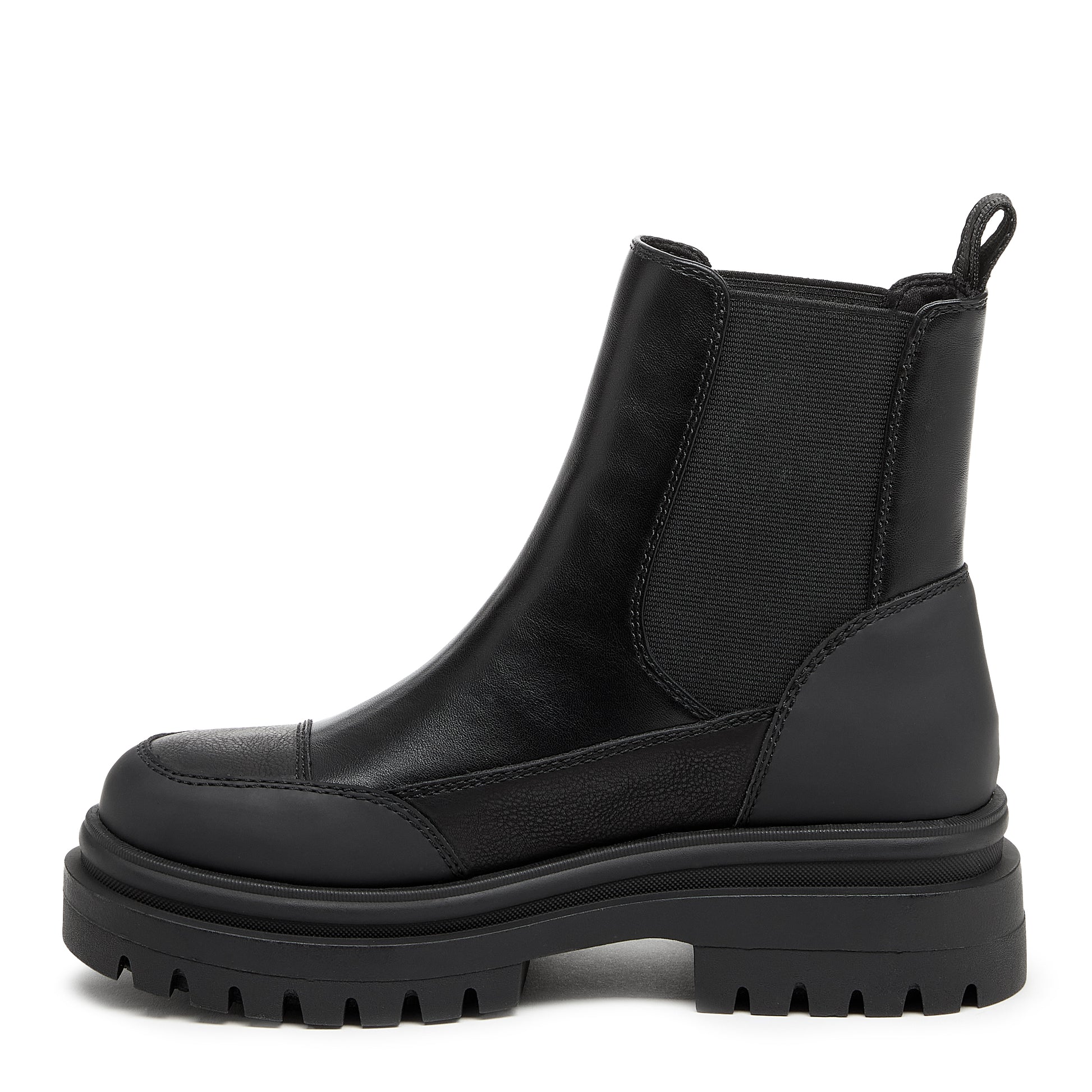 Delta Black Chelsea Boots
