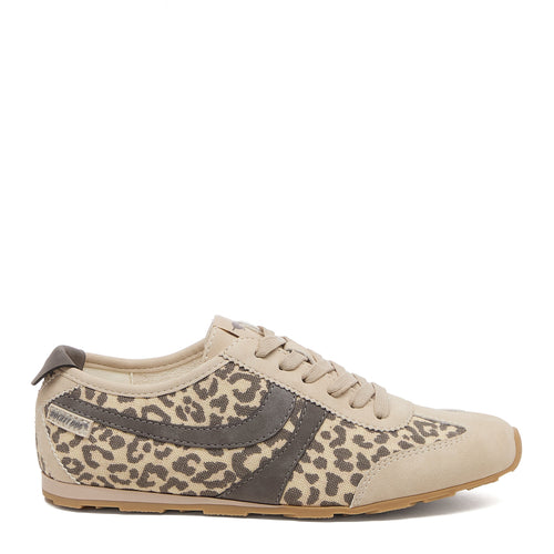 Destin Leopard Print Trainers