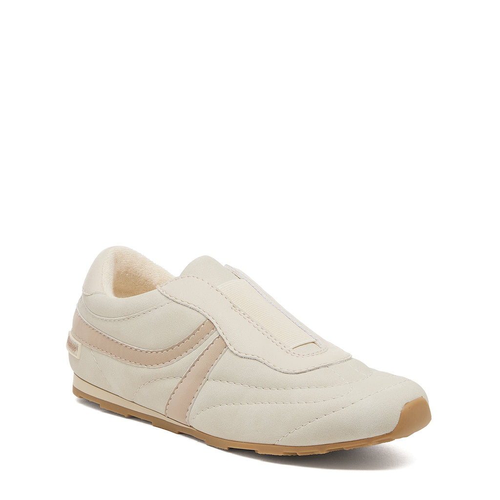 Destiny Off White and Beige Trainers