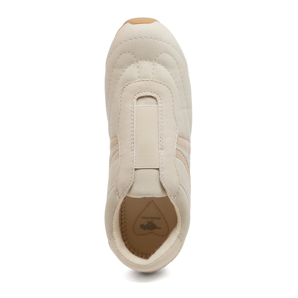 Destiny Off White and Beige Trainers