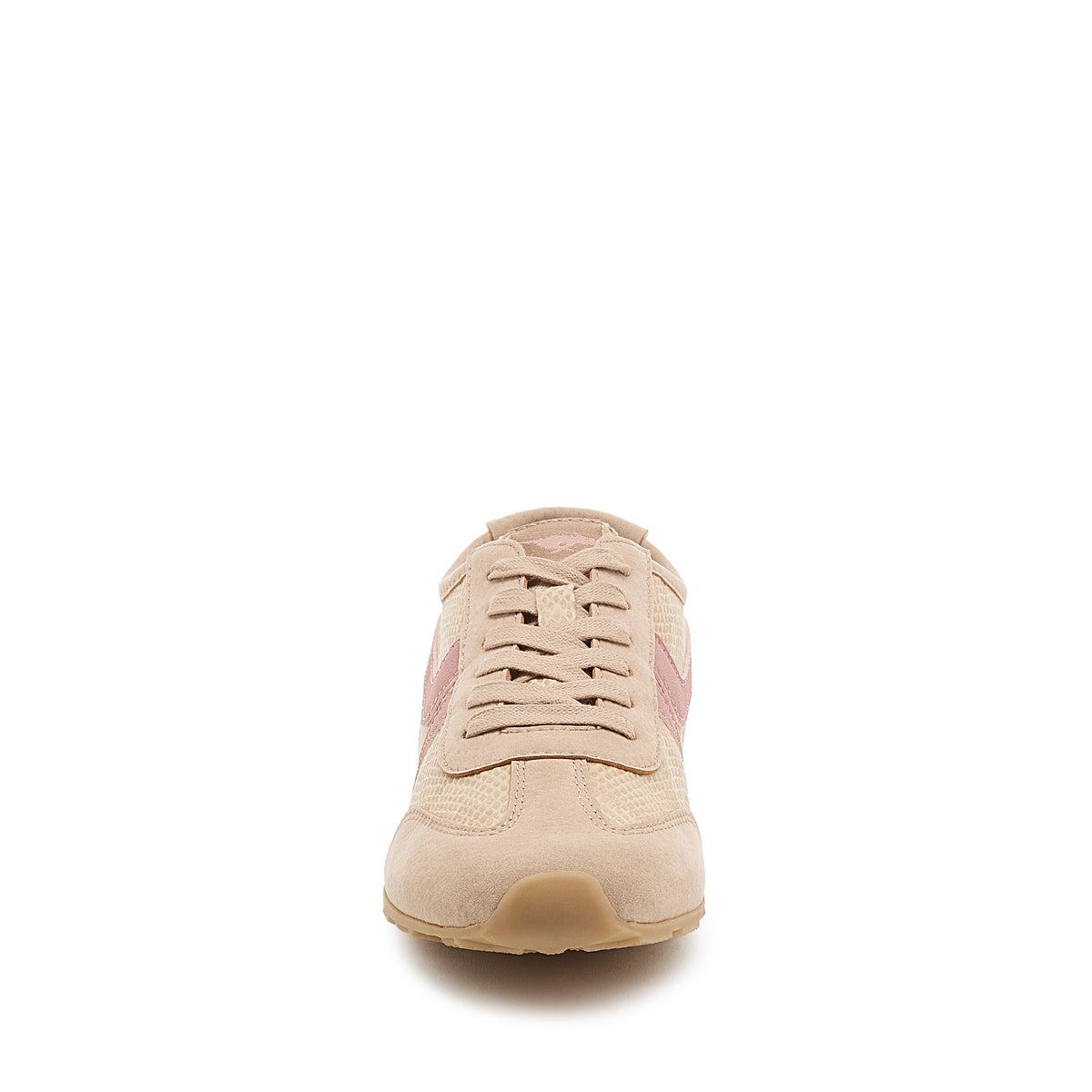 Destin Tan Snake Print Trainers