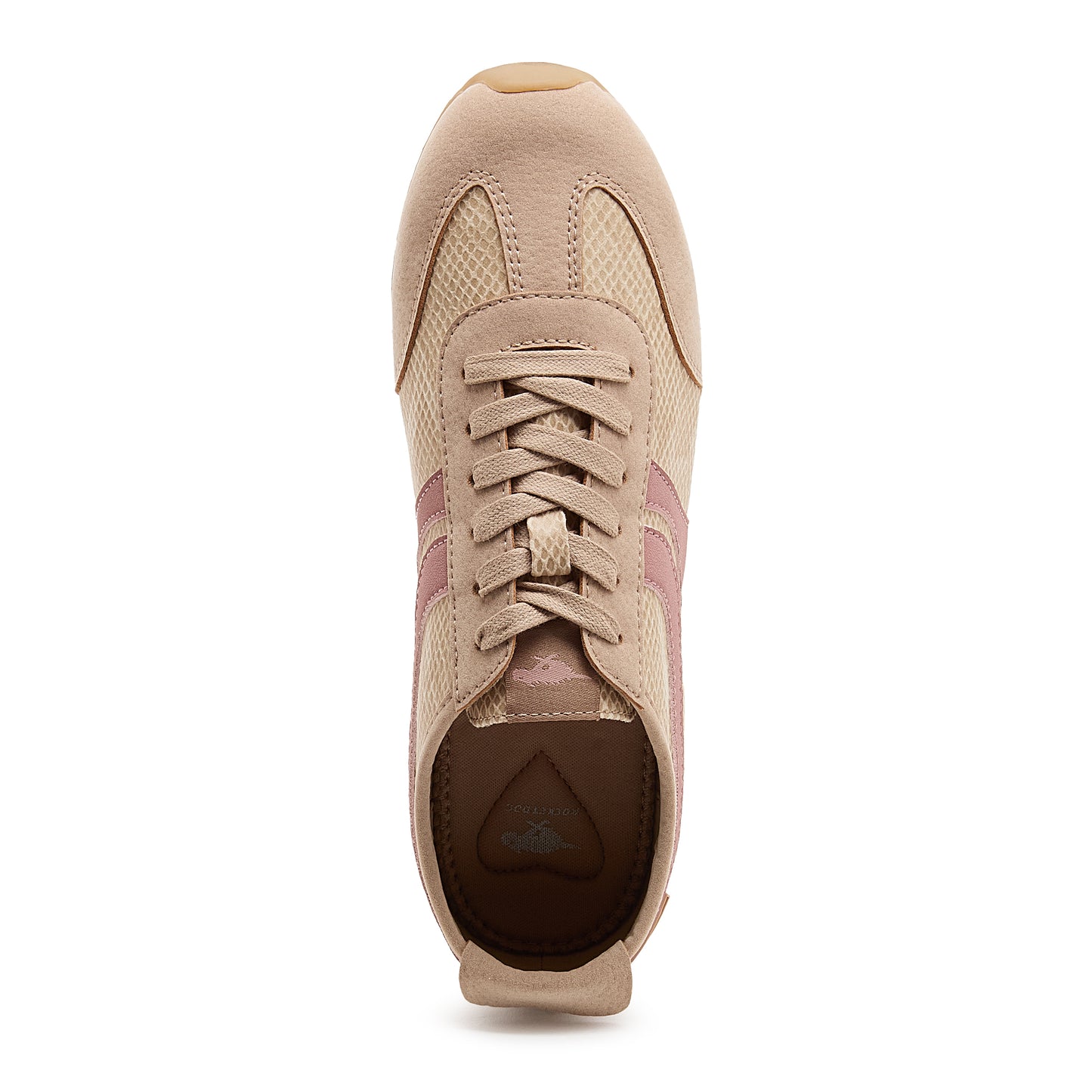 Destin Tan Snake Print Trainers
