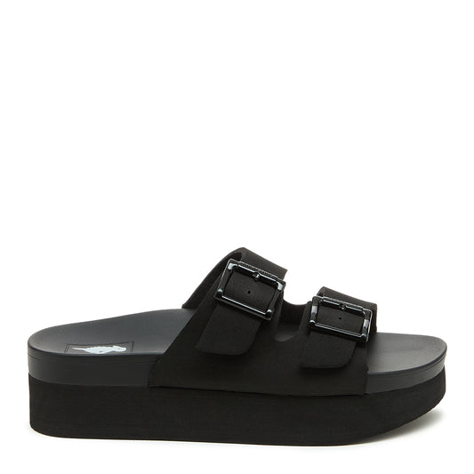 Esti Plus Black Sandals