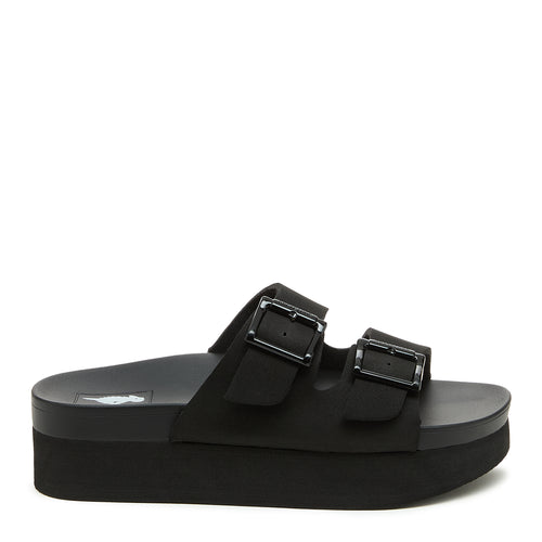Esti Plus Black Sandals