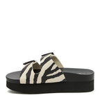 Esti Plus Animal Print Sandals