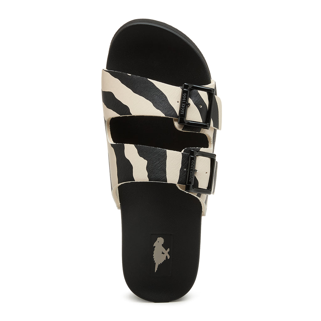 Esti Plus Animal Print Sandals