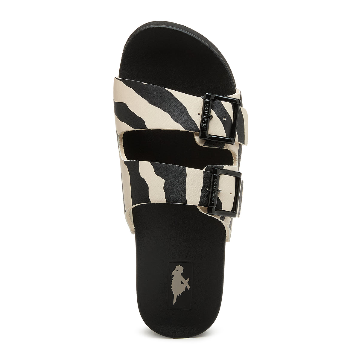 Esti Plus Animal Print Sandals