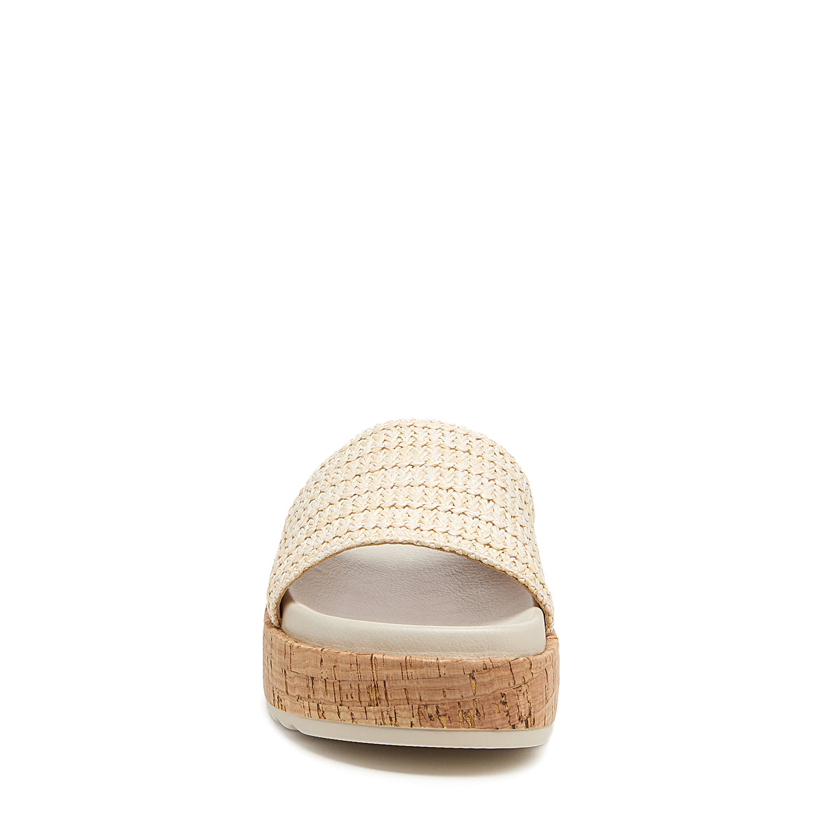 Faye Natural Raffia Platform Sandals