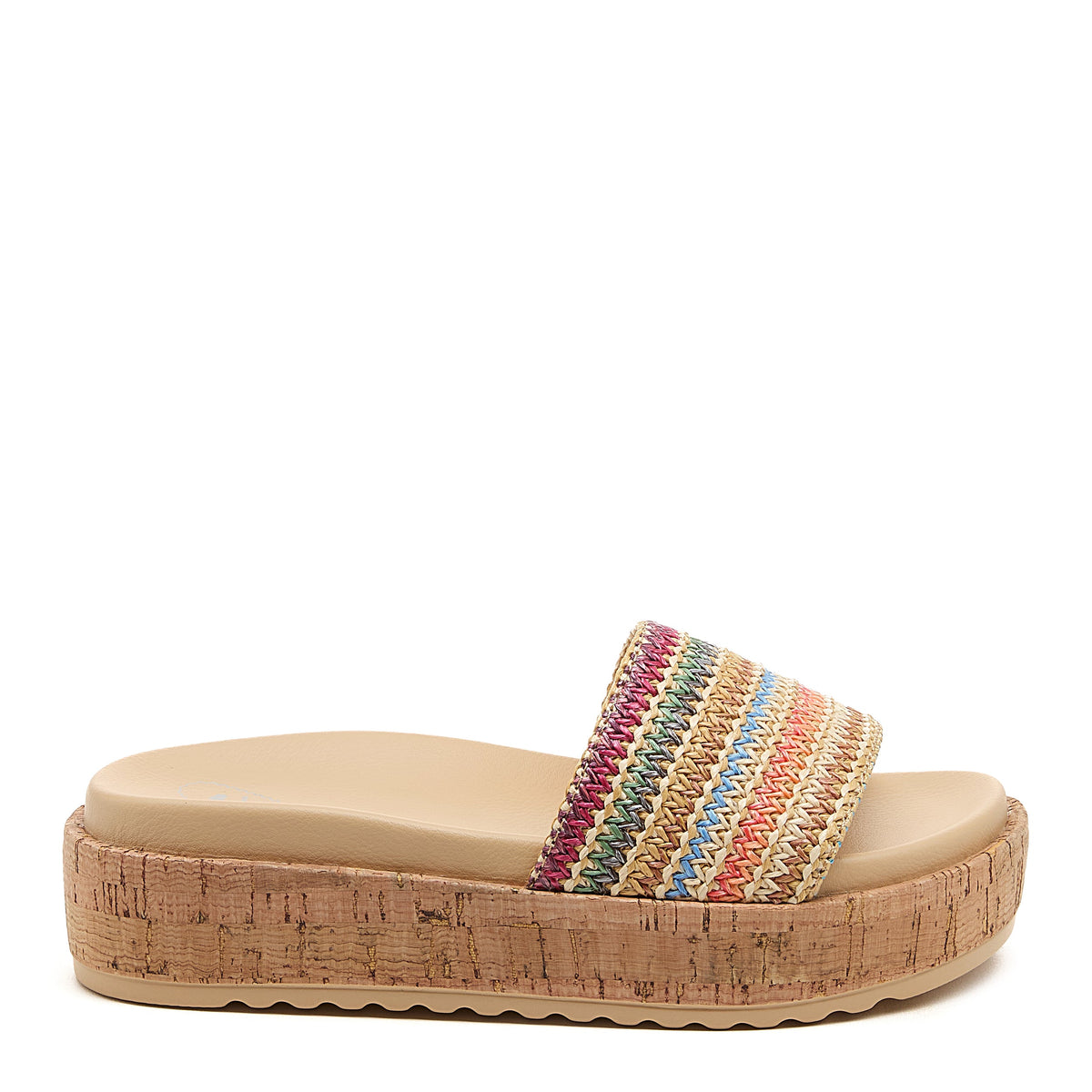 Rocket Dog Women’s Fay Natural Raffia Slide Sandal