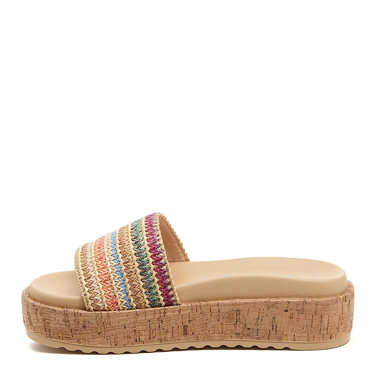 Rocket Dog Women’s Fay Natural Raffia Slide Sandal