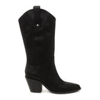 Feria Black Western Boots