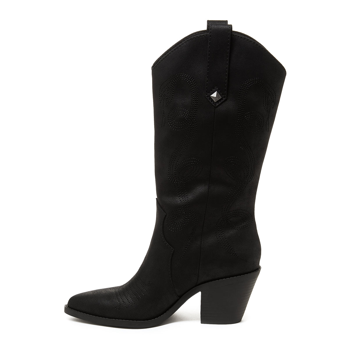 Feria Black Western Boots