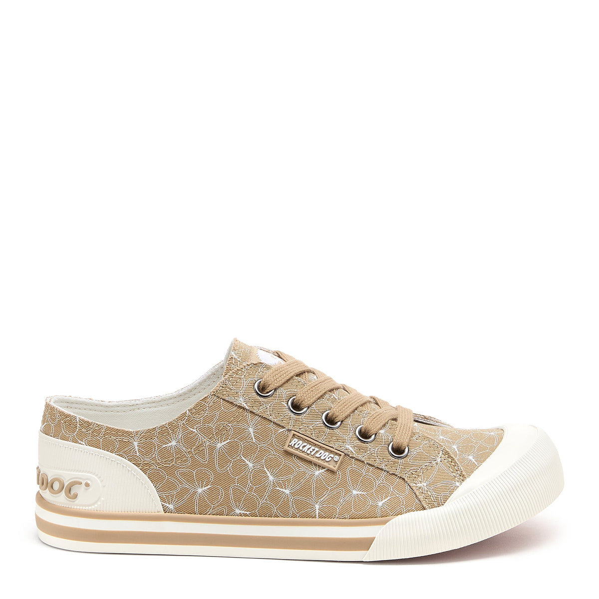 Jazzin Geometric Print Trainers