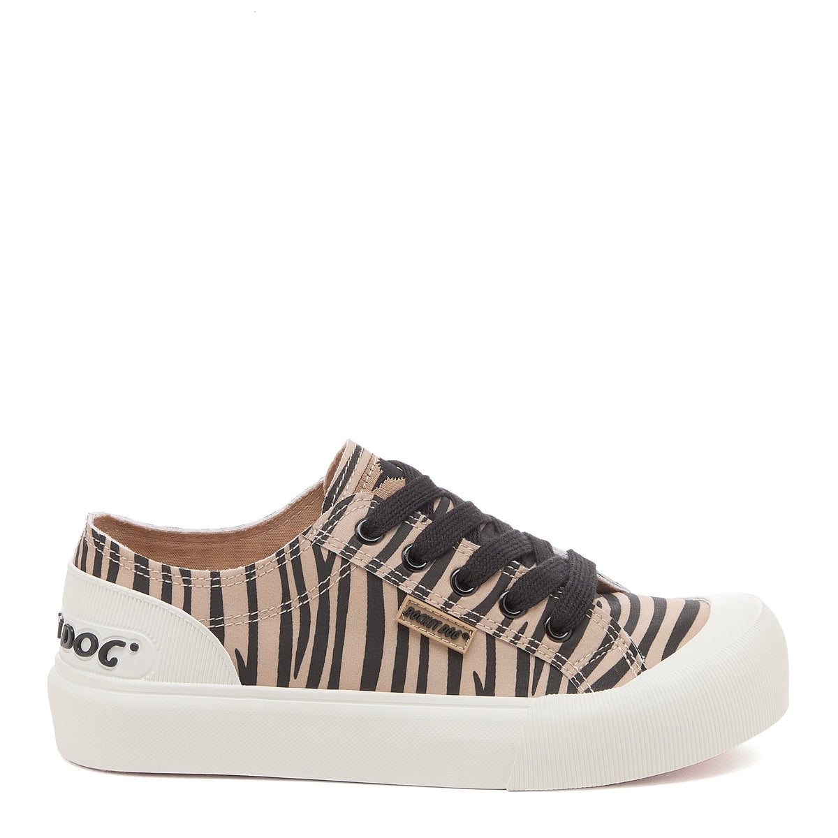 Jazzin Plus Zebra Print Trainers