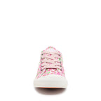 Jazzin Pink Animal Print Trainers