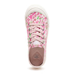 Jazzin Pink Animal Print Trainers